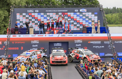 <strong>Sami Pajari / Marko Salminen v&otilde;itsid Delfi Rally Estonia! WRC2 klassi parimad olid teist aastat j&auml;rjest Robert Virves / Jakko Viilo</strong>