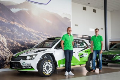 Rainer Aus ja Simo Koskinen teevad Shell Helix Rally Estonia R5 klassi debüüdi