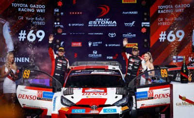 Kalle Rovanperä ja Jonne Halttunen võitsid kolmandat aastat järjest Rally Estonia!