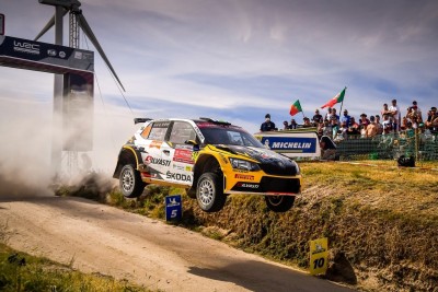 Eerik Pietarinen ja Juhana Raitanen toovad Shell Helix Rally Estoniale uue Skoda Fabia R5 evo